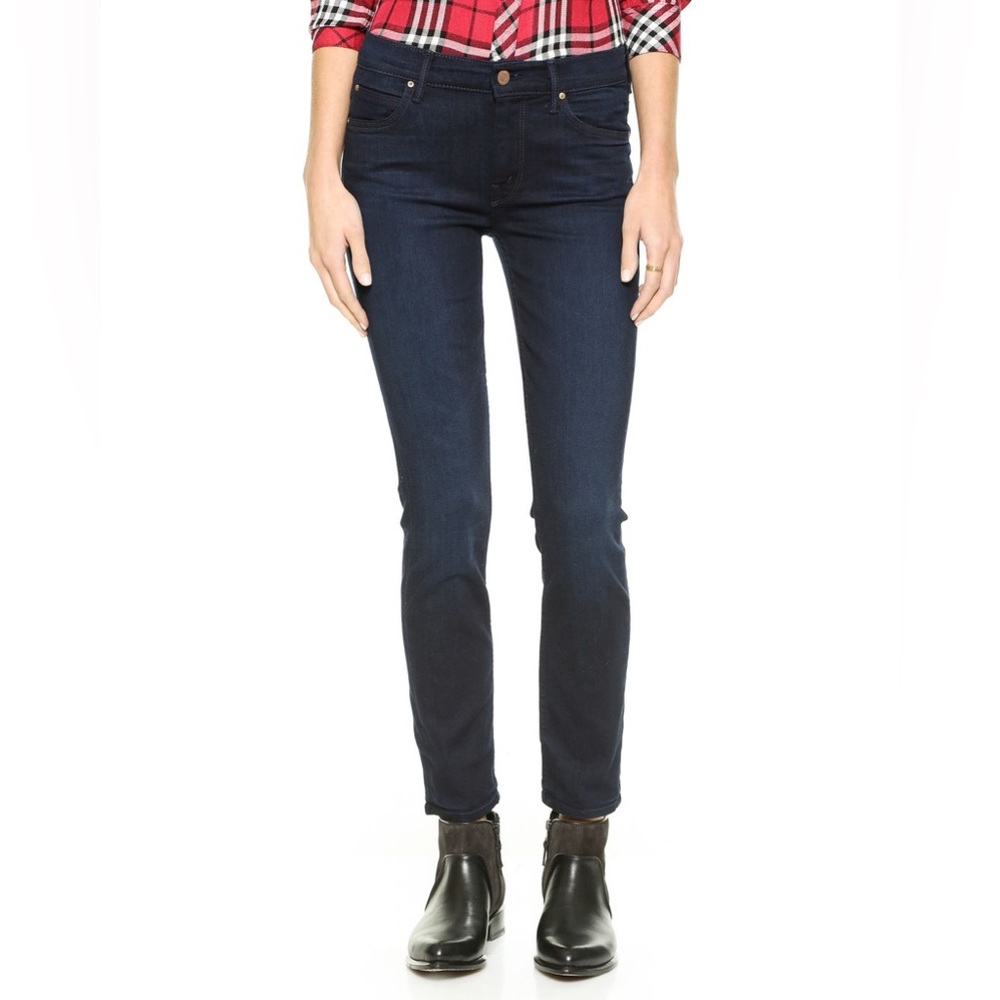 MOTHER The Muse Ankle Skinny Jeans in Ink & Paper, size 27